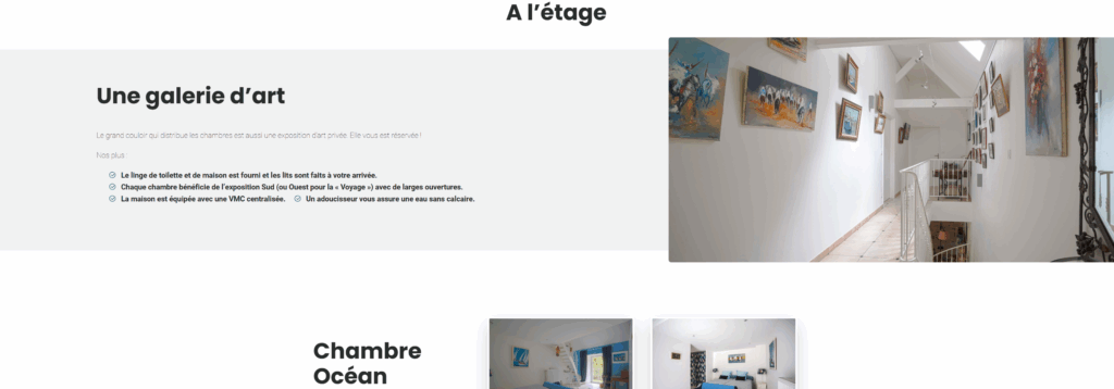 Fonclause - les chambres